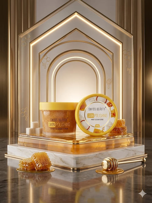 Swiss Beauty Skin Polishing Honey and Sugar Scrub second view